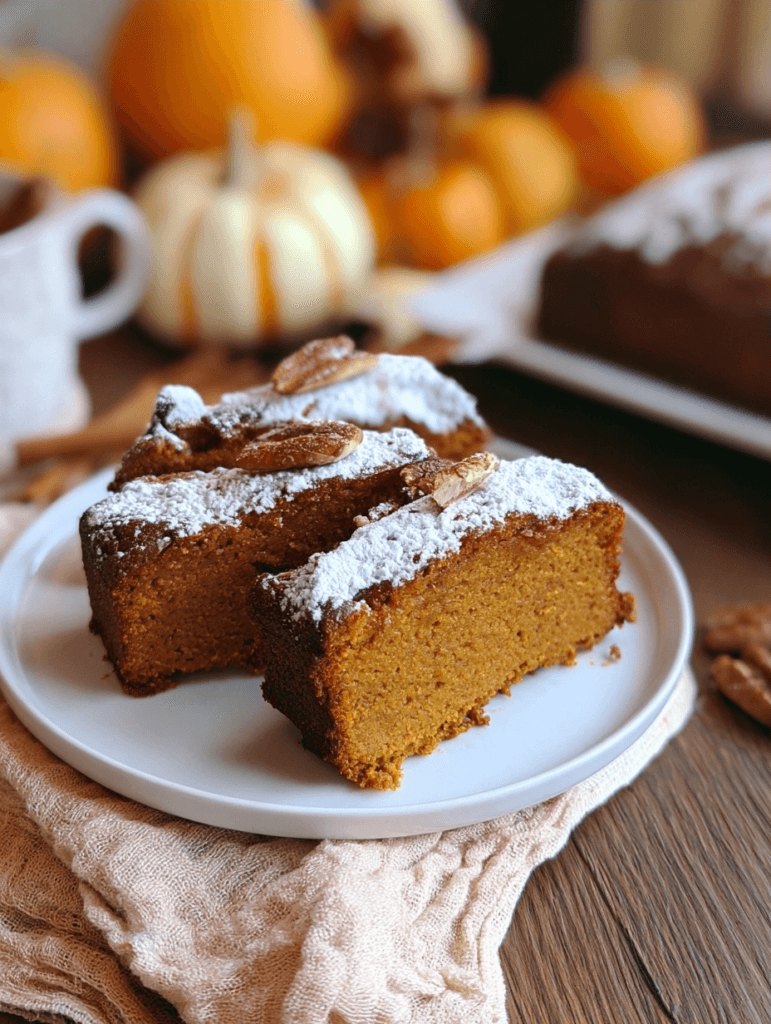 20-Min Pumpkin Almond Butter Cake