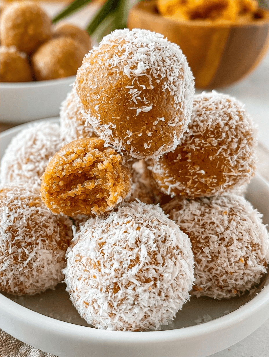 Keto Pumpkin Coconut Balls for Healthy Snacks 2 Keto Pumpkin Coconut Balls for Healthy Snacks
