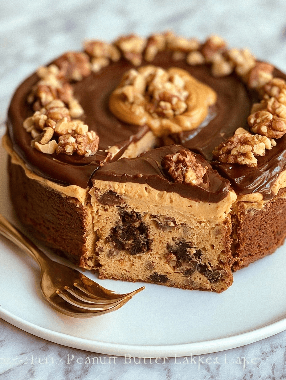 20-Min Healthy Peanut Butter Cake Recipe