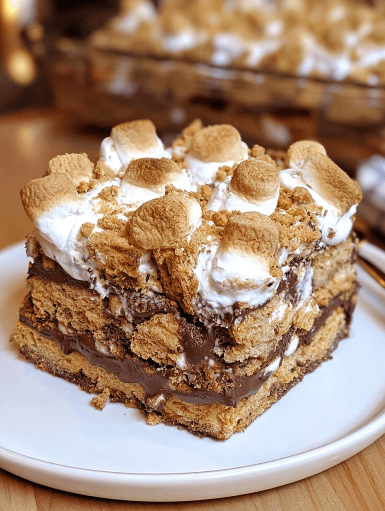 S'mores Dump Cake 20-Min Kitchen Transformation