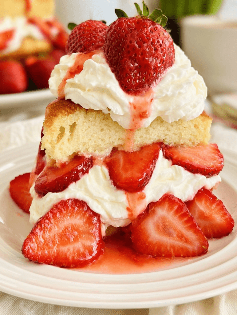 Gluten-Free Strawberry Shortcake Cheesecake Bliss