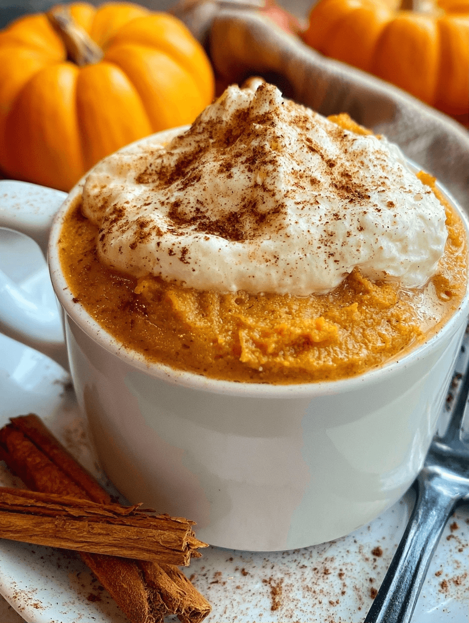 20-Min Healthy Pumpkin Mug Cake Recipe 2 20-Min Healthy Pumpkin Mug Cake Recipe
