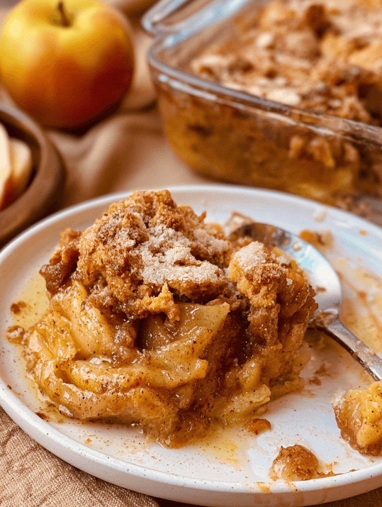 Apple Dump Cake 20-Min Prep for Busy Weeknights