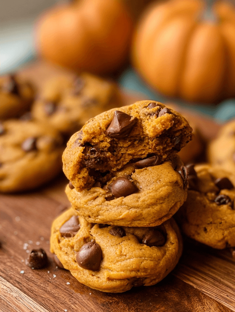 Pumpkin Chocolate Chip Cookies Recipe