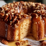 Caramel Pecan Upside-Down Bundt Cake Recipe