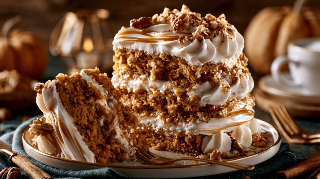 Irresistibly Moist Pumpkin Spice Cake Recipe | Fall Dessert