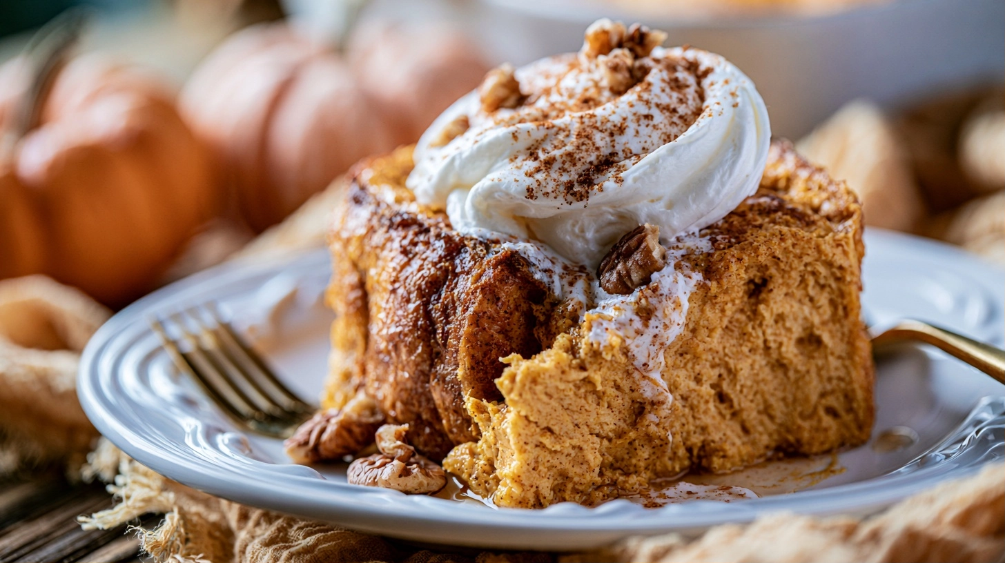 Pumpkin French Toast Bake: Overnight Casserole for Fall Mornings