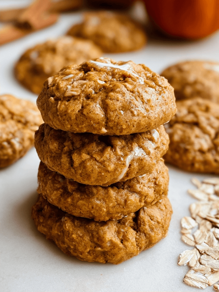 Dairy-Free Pumpkin Oatmeal Cookies Recipe