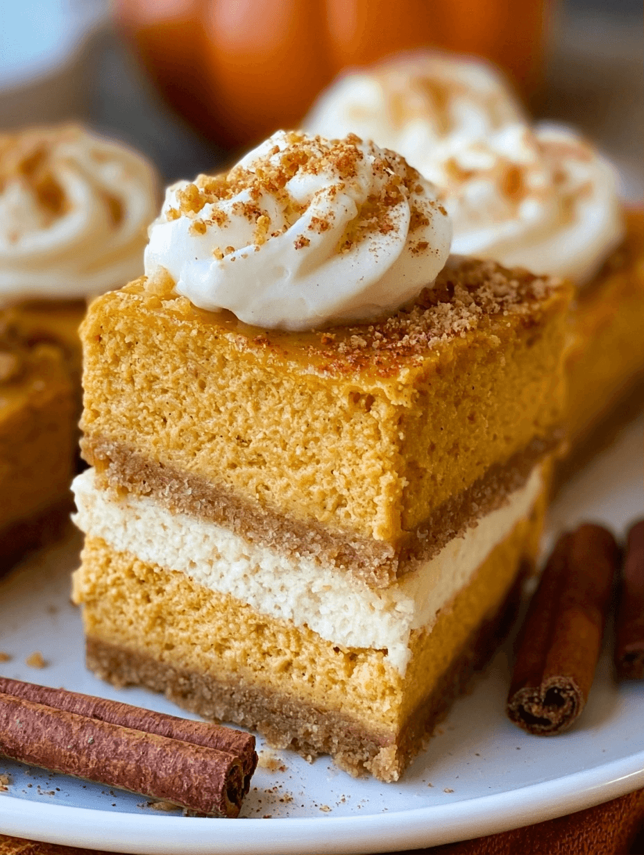 Gluten-Free Pumpkin Cheesecake Bars Recipe 2 Gluten-Free Pumpkin Cheesecake Bars Recipe
