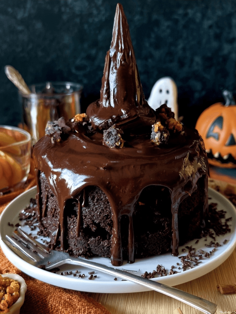 20-Min Healthy Spooky Cocoa Cake Recipe