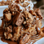 Candy Bar Dump Cake Fast and Easy Recipe 3 Candy Bar Dump Cake Fast and Easy Recipe