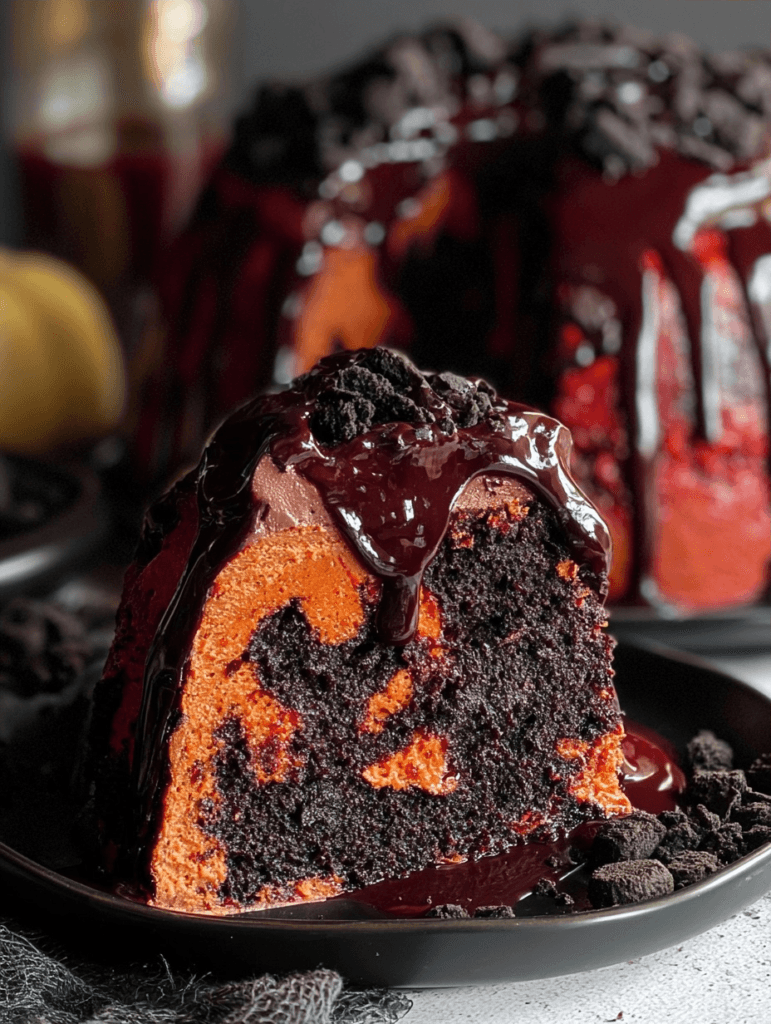 20-Min Healthy Spooky Cocoa Cake Recipe