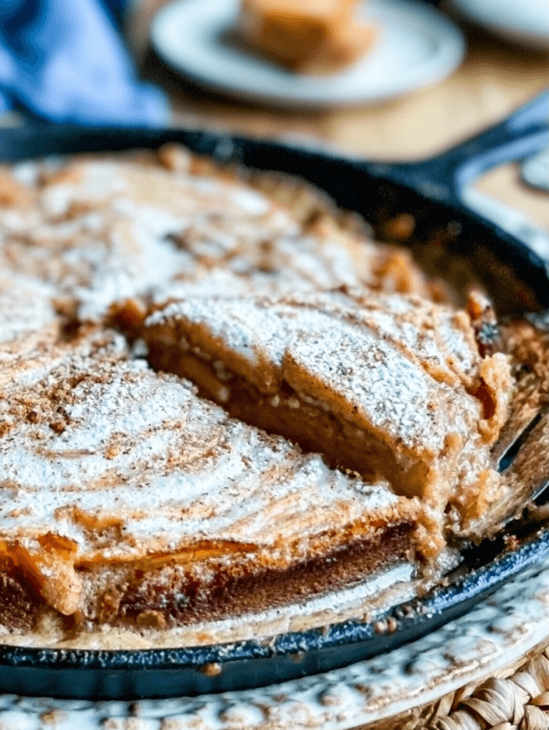 20-Min Apple Cinnamon Skillet Cake Recipe