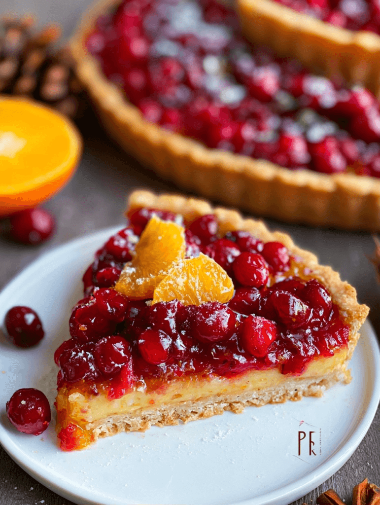 Dairy-Free Cranberry Orange Tart: A Perfect Dessert