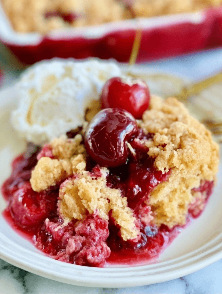 Cherry Dump Cake 20-Min Fast Preparation Guide