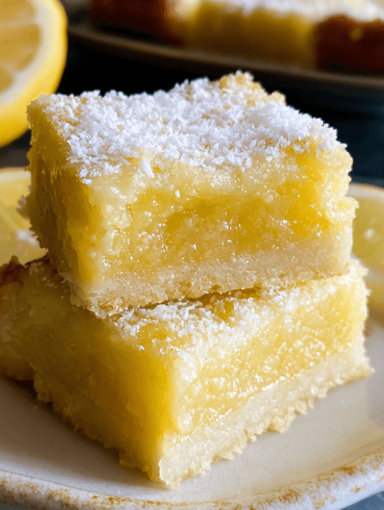 Keto Lemon Bars (Sugar-Free) Recipe