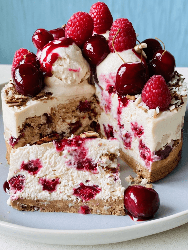 Dairy-Free Coconut Milk Ice Cream Cake Recipe