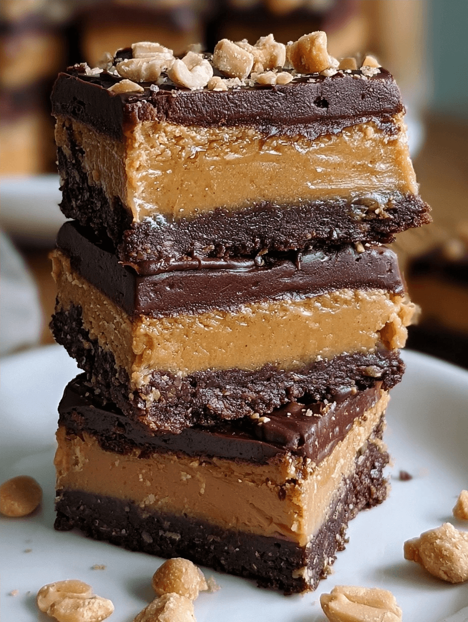 Dairy-Free Peanut Butter Fudge Bars Recipe 2 Dairy-Free Peanut Butter Fudge Bars Recipe