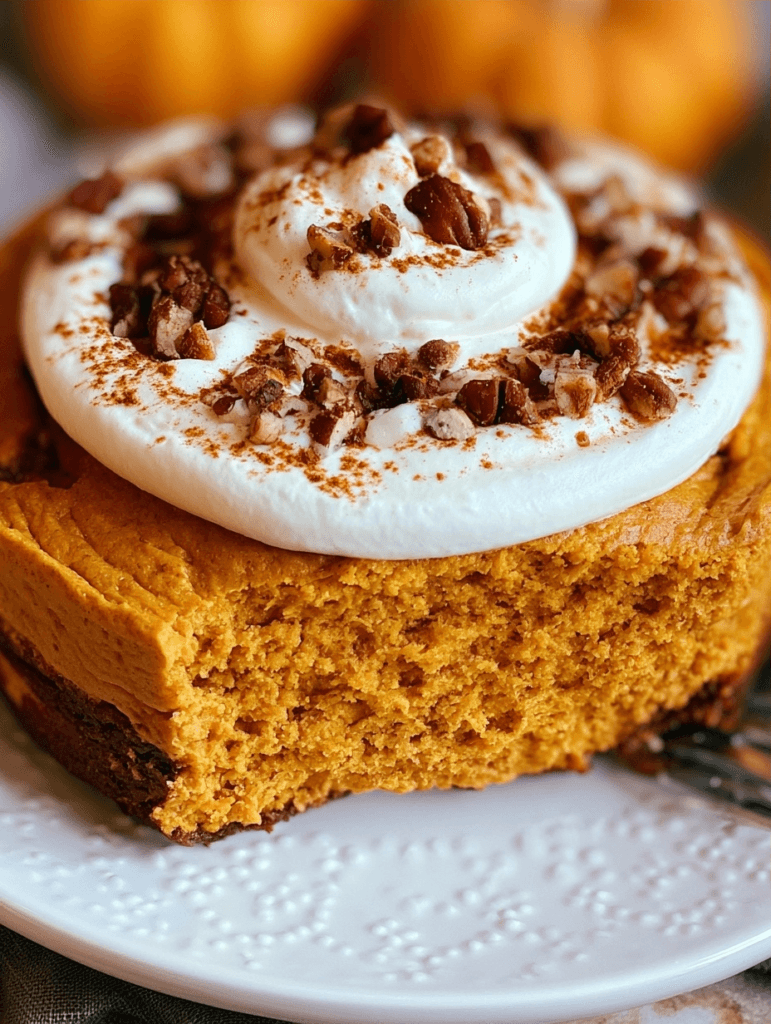 20-Min Pumpkin Protein Cake Recipe