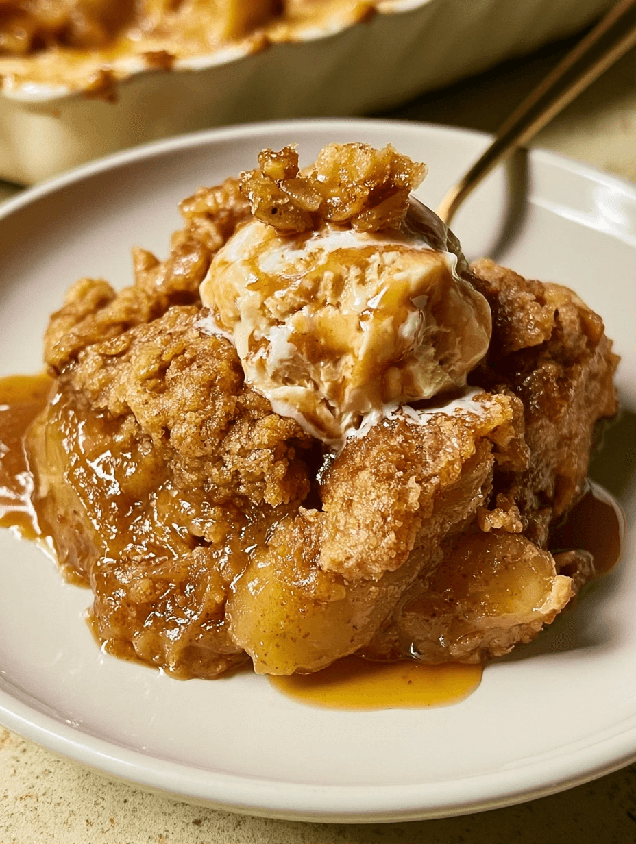 Caramel Apple Dump Cake Fast and Easy Recipe 2 Caramel Apple Dump Cake Fast and Easy Recipe