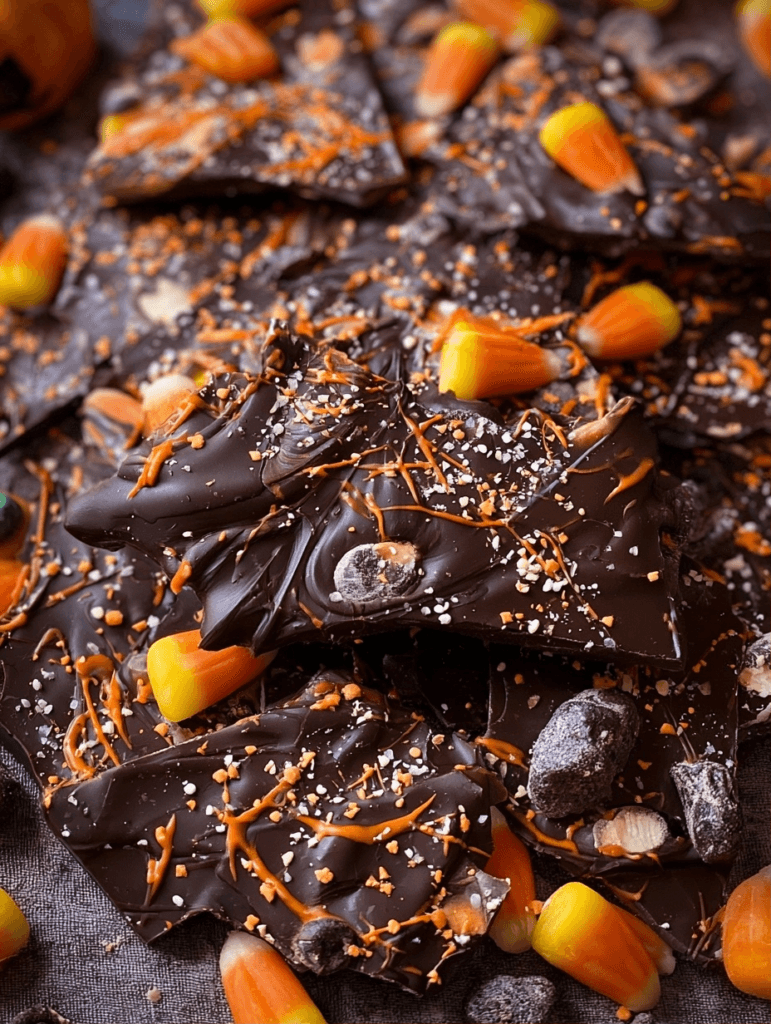 Gluten-Free Halloween Chocolate Bark Recipe