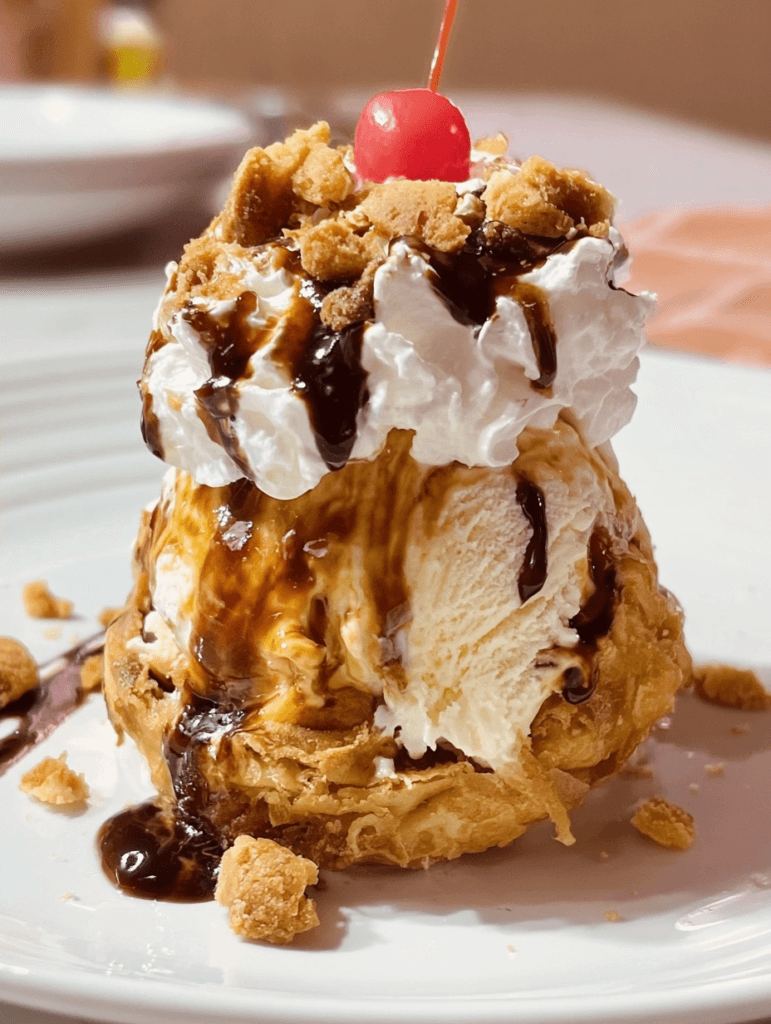 Homemade Fried Ice Cream Recipe