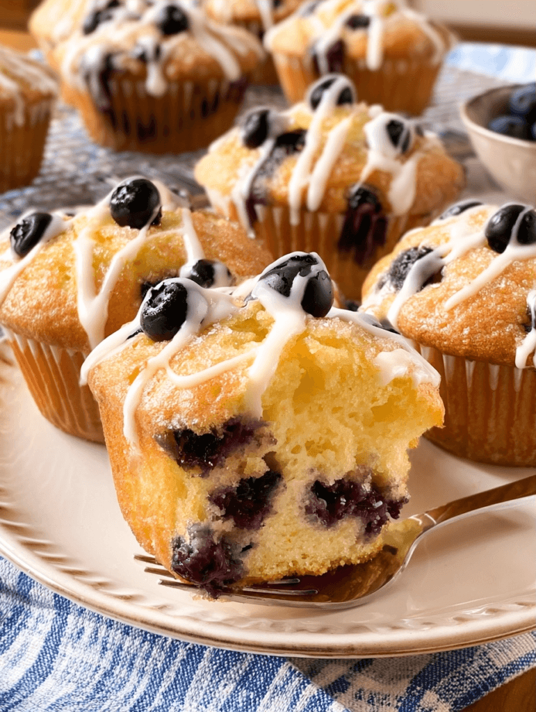 Lemon blueberry muffins are the perfect homemade breakfast