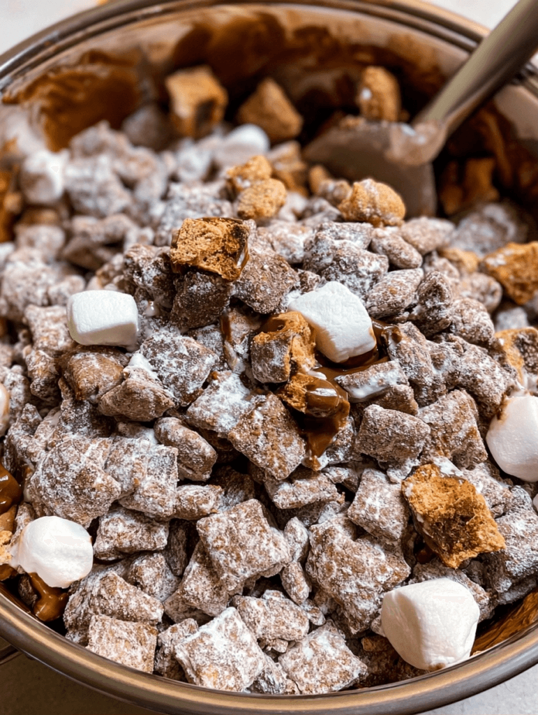 S'mores Puppy Chow Recipe for Easy Snacking