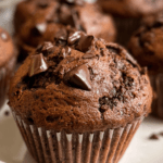 Chocolate Banana Muffins: Easy Bakery Style Recipe 3 Chocolate Banana Muffins: Easy Bakery Style Recipe