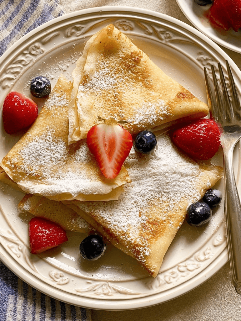 How to Make Crepes (Recipe + Video)