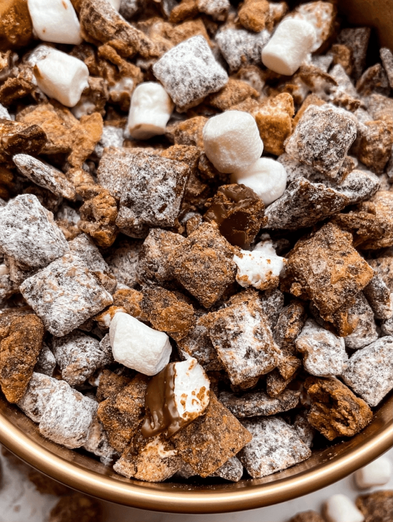 5-Ingredient S'mores Puppy Chow Recipe
