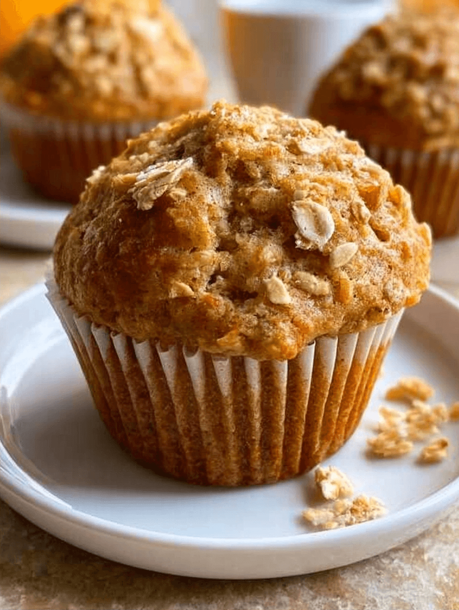 Oatmeal Muffin Recipe for Perfect Quick Breakfasts 2 Oatmeal Muffin Recipe for Perfect Quick Breakfasts