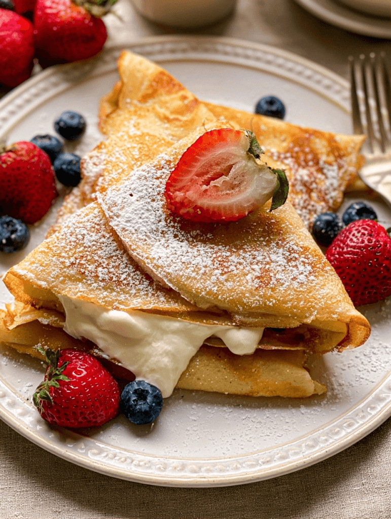 How To Make Crepes From Scratch at Home