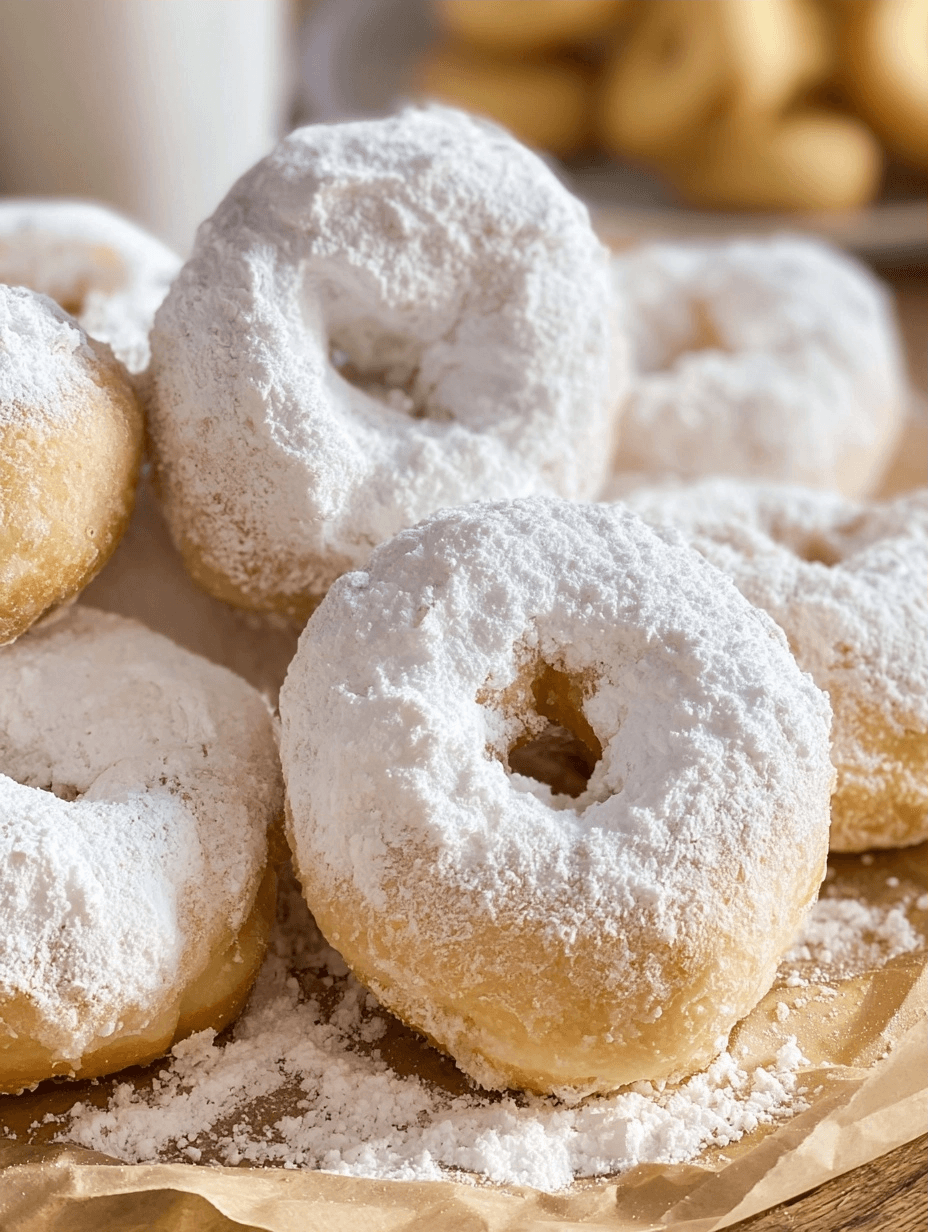 Powdered Sugar Donuts Recipe for Perfect Breakfast Treats 2 Powdered Sugar Donuts Recipe for Perfect Breakfast Treats