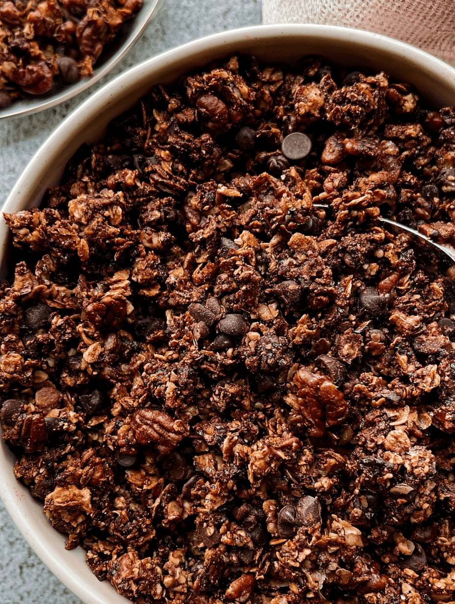 Chocolate Granola Recipe for Healthy Mornings