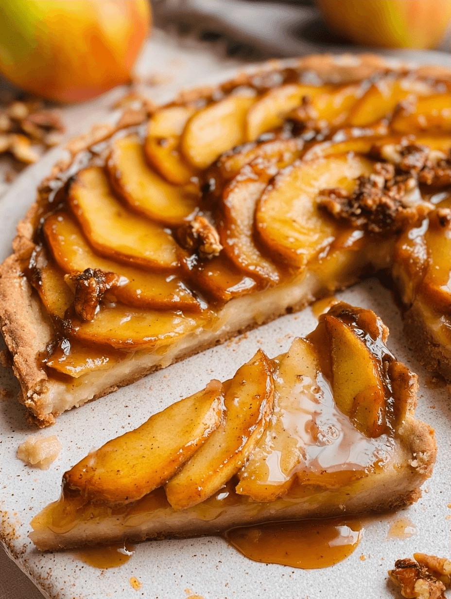 Keto Caramel Apple Tart Recipe for Easy Baking 2 Keto Caramel Apple Tart Recipe for Easy Baking