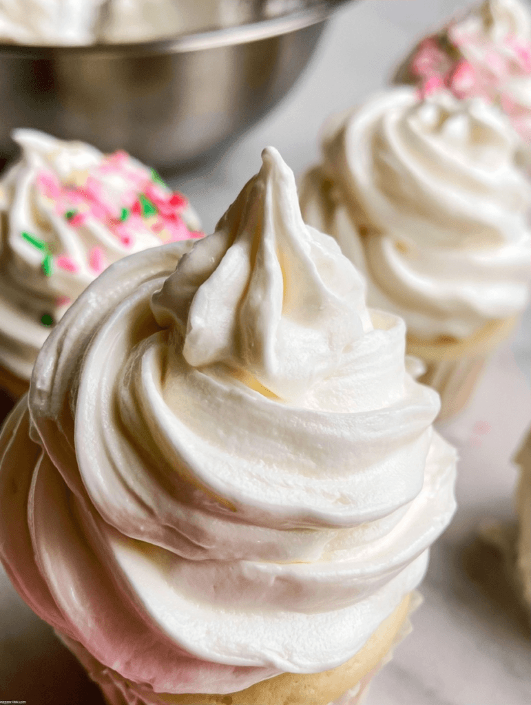Not-So-Sweet Whipped Frosting Recipe