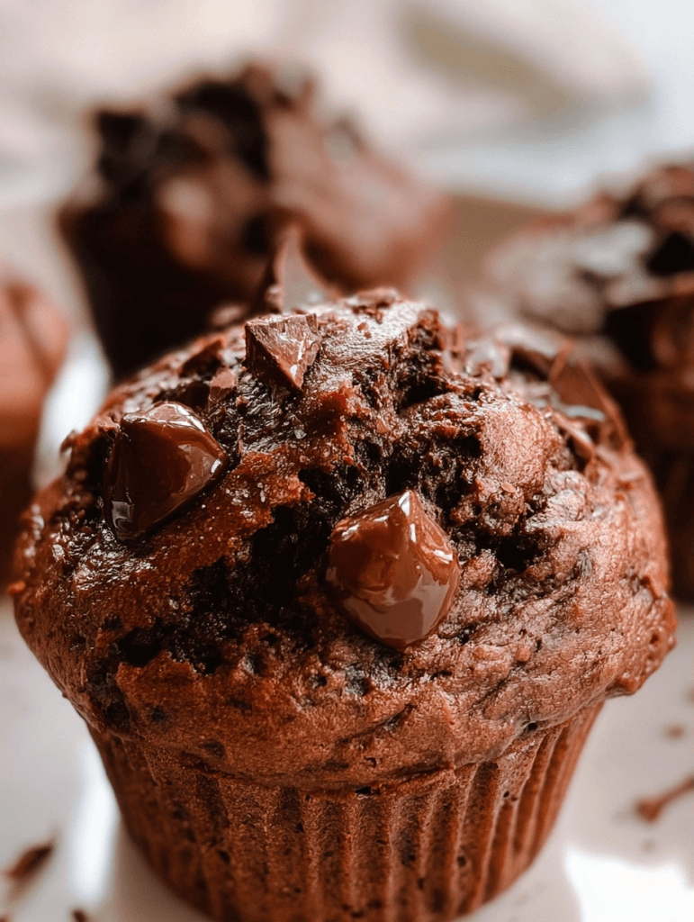 Chocolate Banana Muffins: A Simple Bakery-Style Recipe