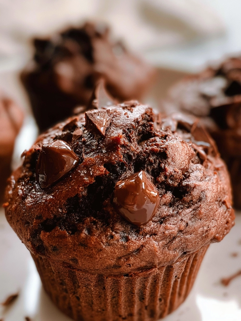 Chocolate Banana Muffins: A Simple Bakery-Style Recipe