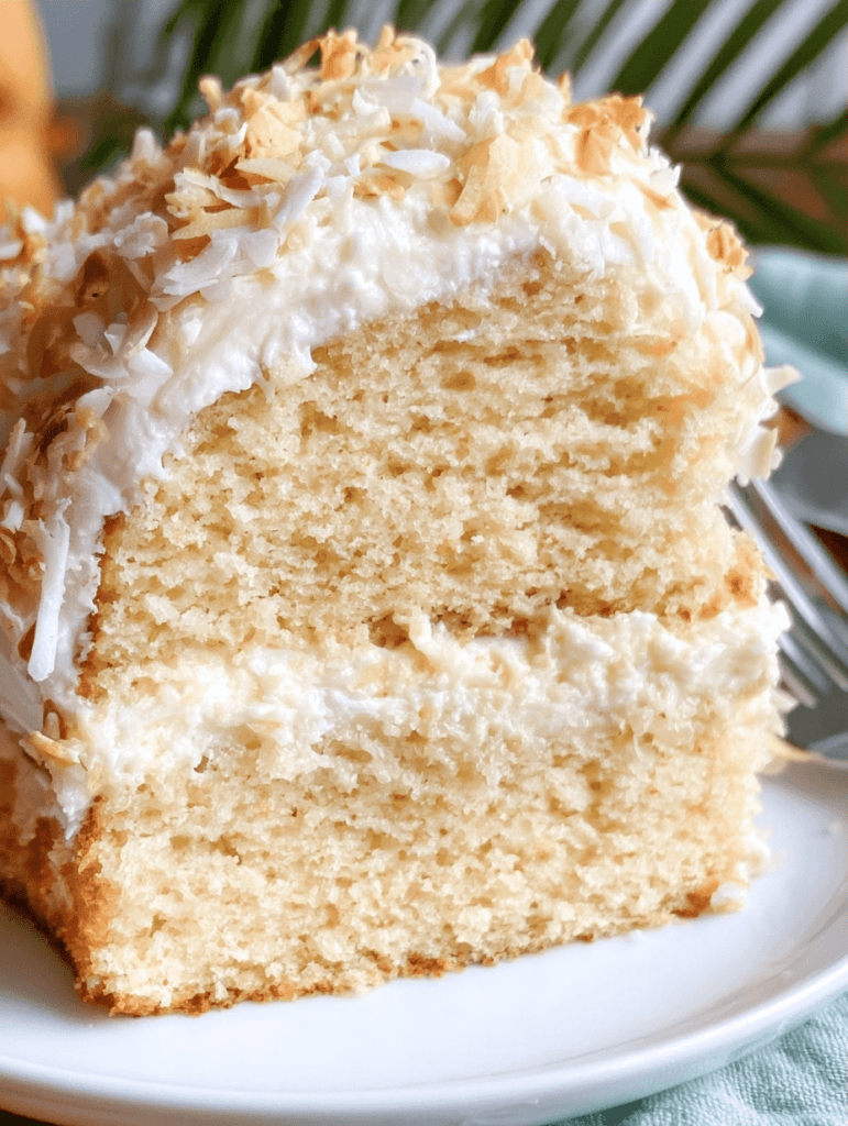 Coconut Cake Recipe: A Moist and Tropical Masterpiece