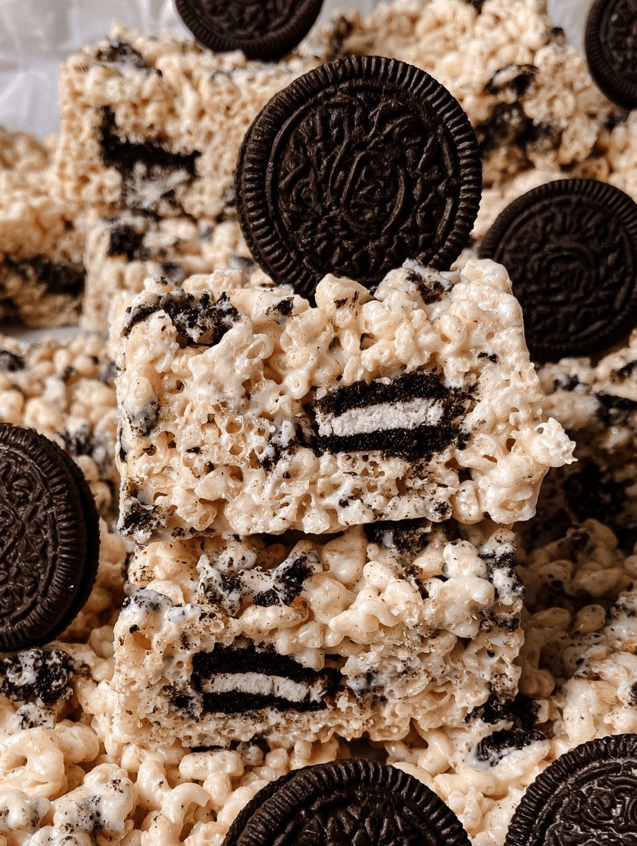 Oreo Rice Krispie Treats: The Ultimate Gourmet Dessert 2 Oreo Rice Krispie Treats: The Ultimate Gourmet Dessert