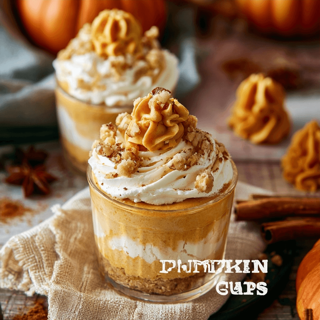 Healthy Pumpkin Cheesecake Cup Recipe