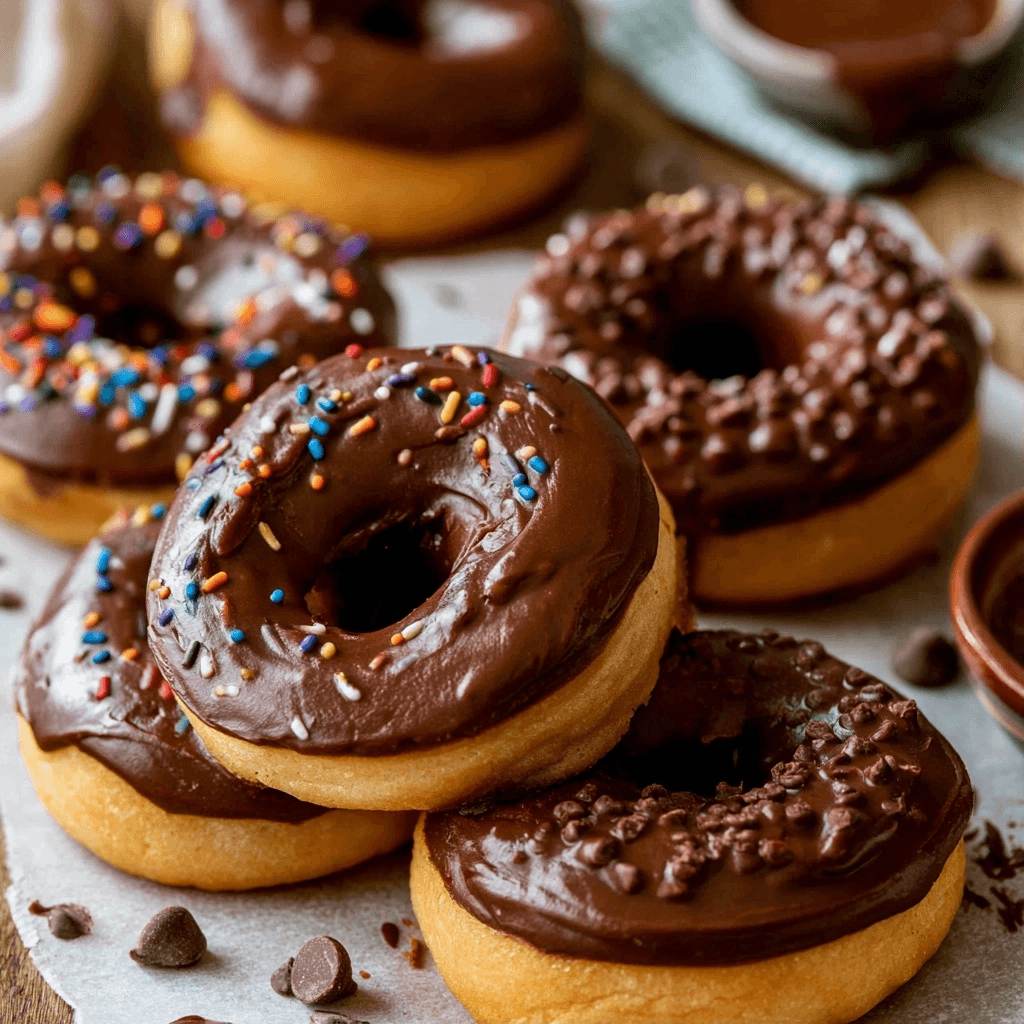 Chocolate Frosted Donuts Made Simple At Home