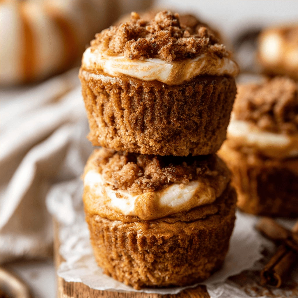 Pumpkin Cheesecake Muffins Recipe