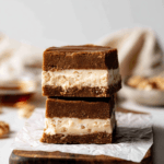 Maple Nut Fudge Brownie Ice Cream Sandwiches