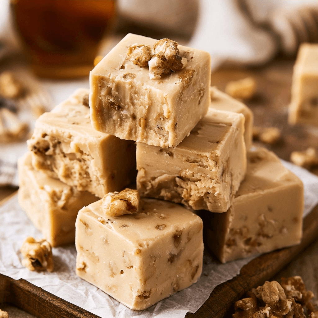Maple Nut Fudge Recipe for Holiday Perfection