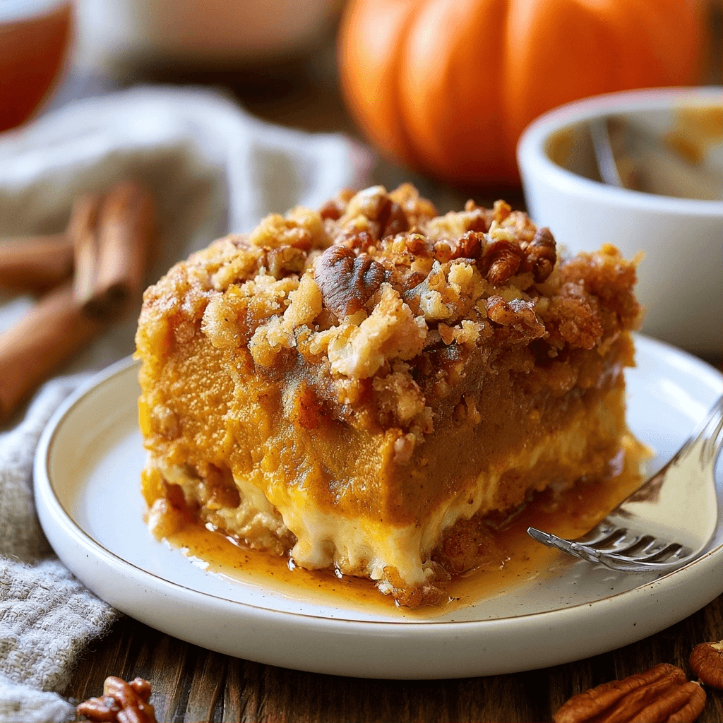 Pumpkin Dump Cake: The Easiest Fall Dessert Recipe