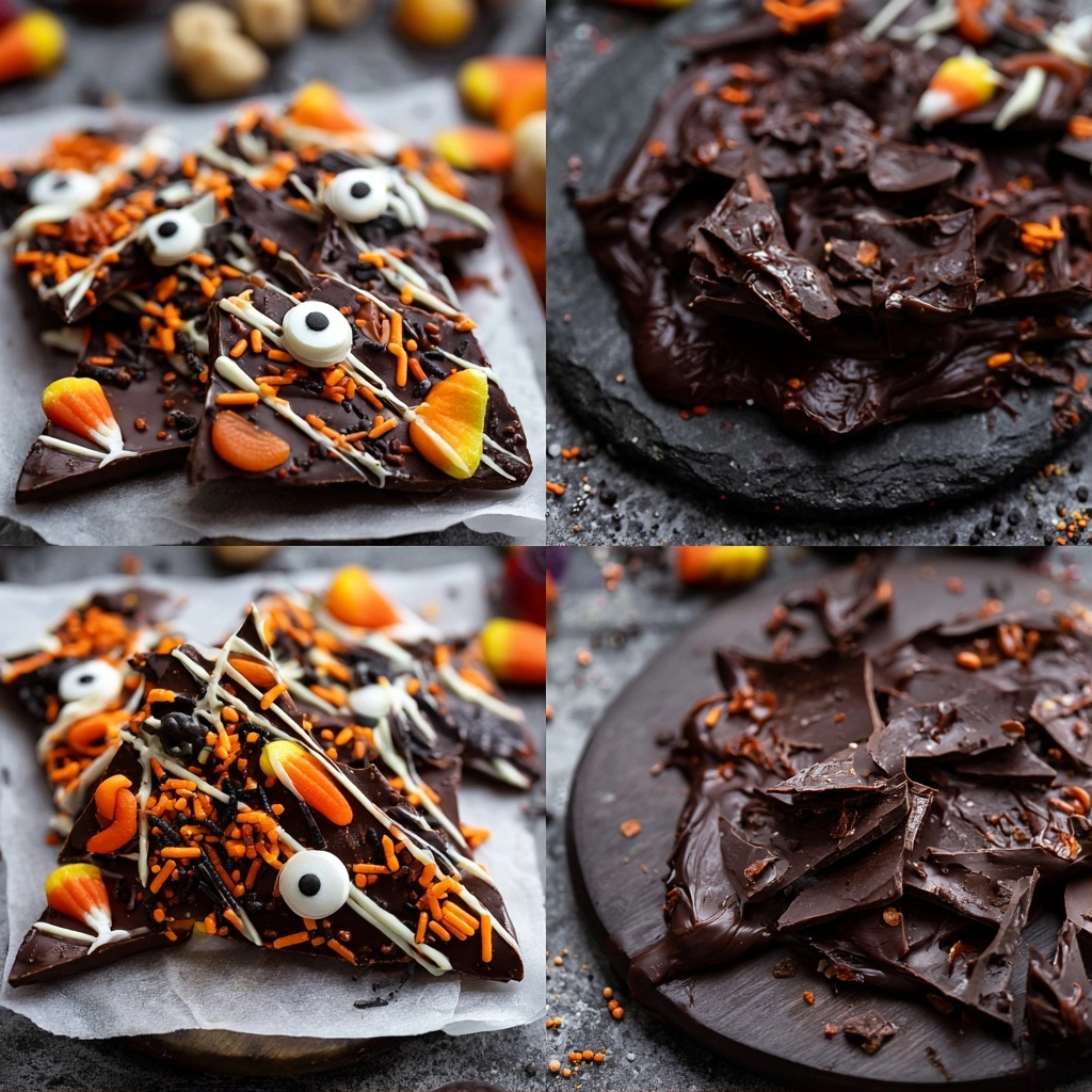 Halloween Chocolate Bark: Spooky and Easy Treats