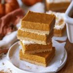 Pumpkin Pie Bars (Low Carb) Recipe 3 Pumpkin Pie Bars (Low Carb) Recipe