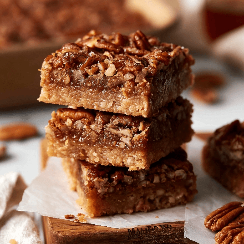 Dairy-Free Maple Pecan Bars: A Perfect Sweet Treat